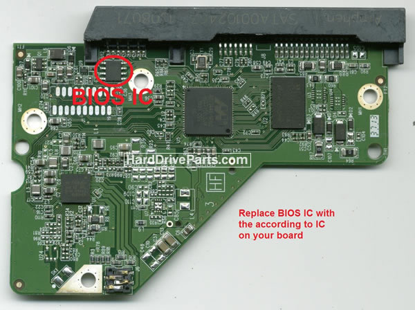 Controladora disco duro wd pcb 2060-771945-001