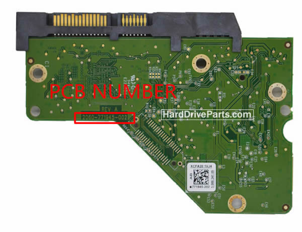 Controladora disco duro wd pcb 2060-771945-002
