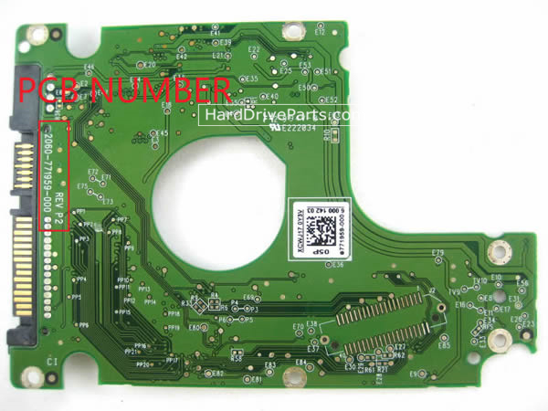 2060-771959-000 placa lógica disco duro WD