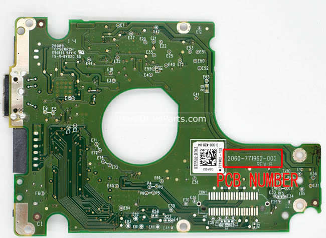 Western Digital WD10TPVT PCB?Disco Duro 2060-771962-002