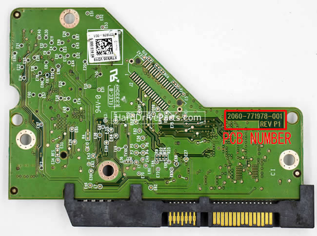 2060-771978-001 Placa Logica Disco Duro WD PCB