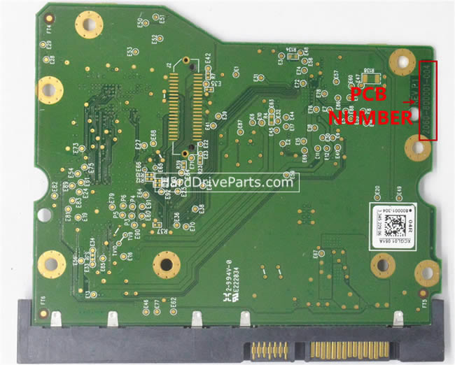 2060-800001-004 Placa Logica Disco Duro WD PCB