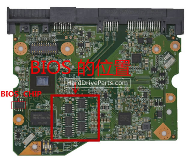 2060-800002-007 Placa Logica Disco Duro WD PCB