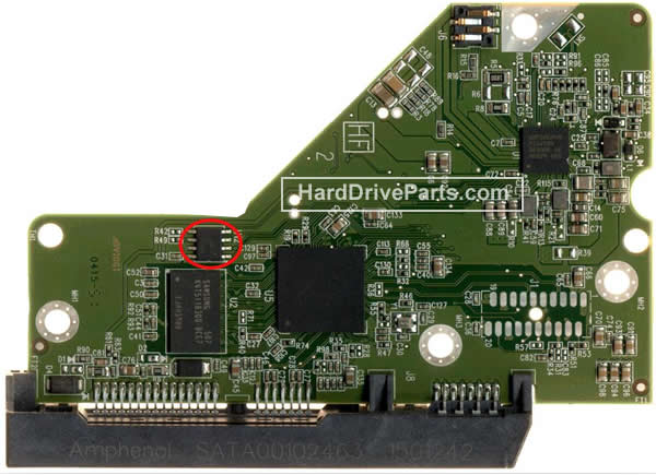 Controladora disco duro wd pcb 2060-800006-001