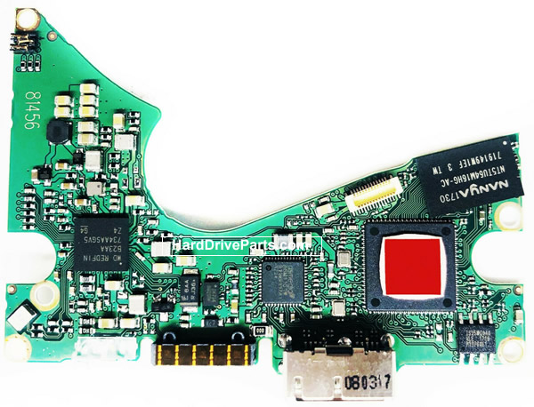 Controladora disco duro wd pcb 2060-800041-003