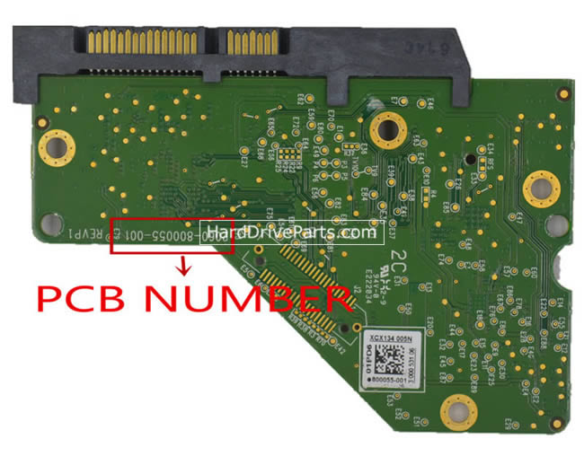 2060-800055-001 Placa Logica Disco Duro WD