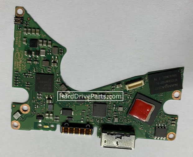 Controladora disco duro wd pcb 2060-810035-000
