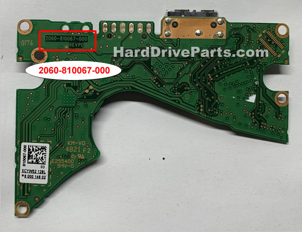 2060-810067-000 Placa Logica Disco Duro WD