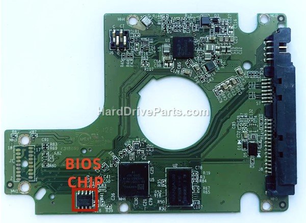 2060-810081-000 Placa Logica Disco Duro WD PCB