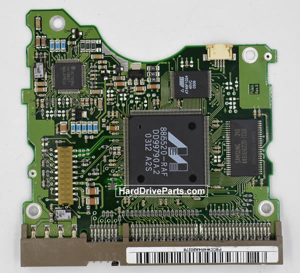 Samsung SP4002H Placa Controladora Disco Duro BF41-00051A - Haga click en la imagen para cerrar