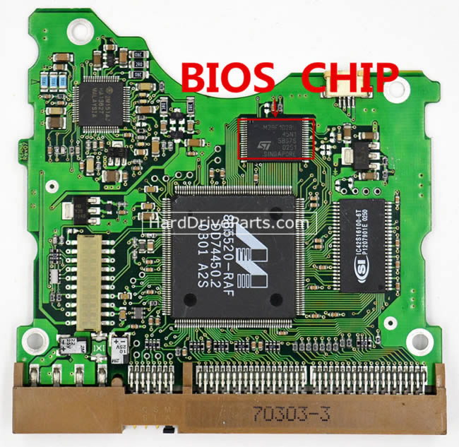 BF41-00058A Placa Logica Disco Duro Samsung PCB