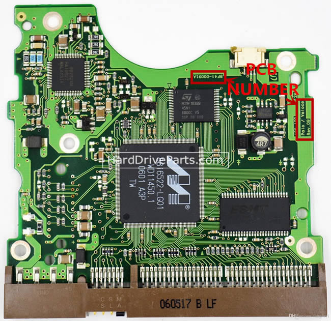 BF41-00091A Placa Logica Disco Duro Samsung PCB