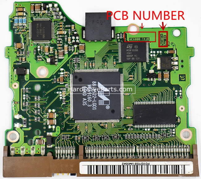 BF41-00093A Placa Logica Disco Duro Samsung PCB