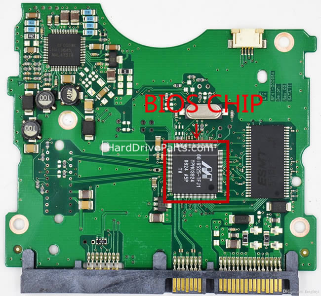 Samsung HD040GJ Placa Controladora Disco Duro BF41-00095A