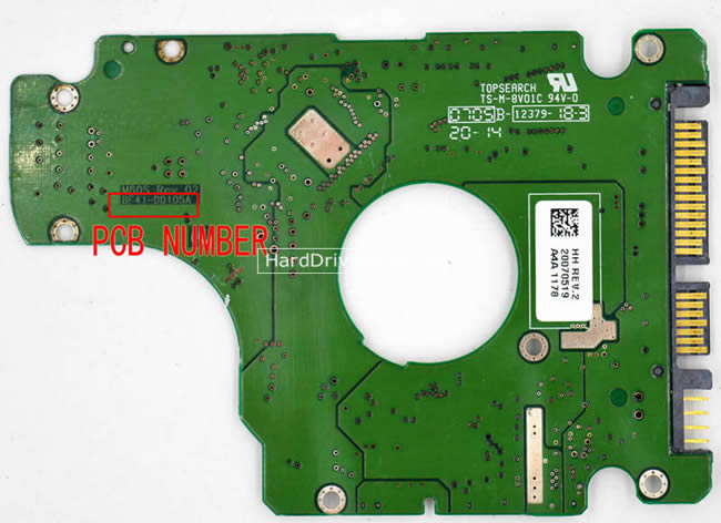 Samsung HM080HI Placa Controladora Disco Duro BF41-00105A