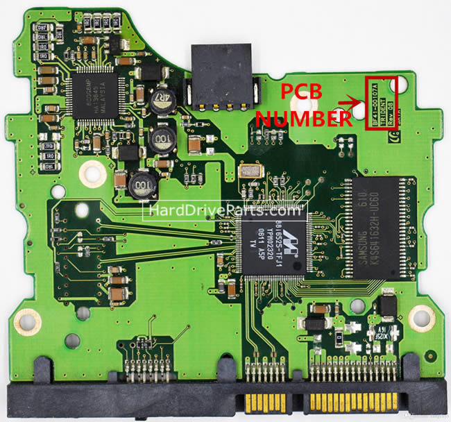 BF41-00107A Placa Logica Disco Duro Samsung PCB