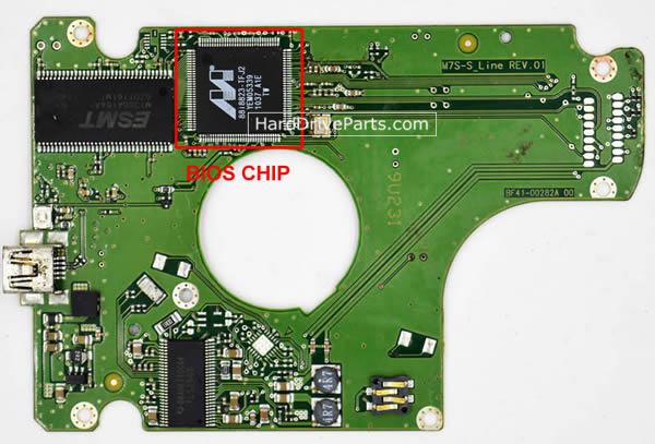 BF41-00282A placa lógica disco duro Samsung