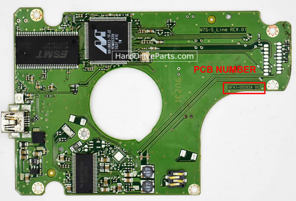BF41-00282A placa lógica disco duro Samsung