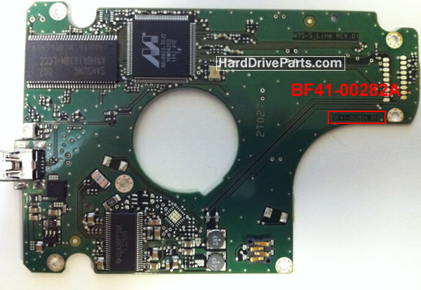Controladora disco duro samsung pcb BF41-00282A 00