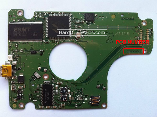 BF41-00311A placa lógica disco duro Samsung