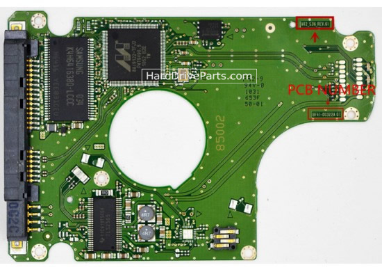 BF41-00322A placa lógica disco duro Samsung