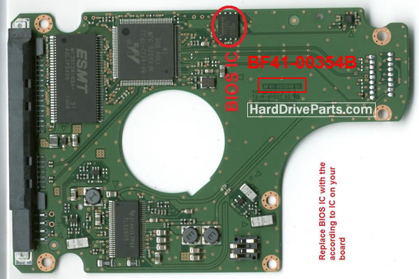 HN-M101BB/AV1 Samsung Placa Controladora Disco Duro BF41-00354B - Haga click en la imagen para cerrar