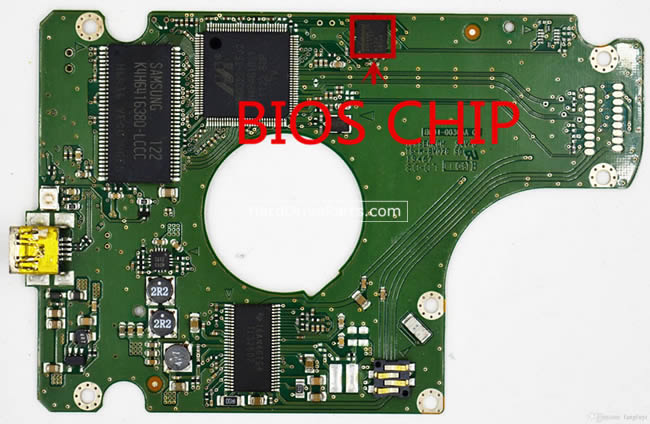 Samsung HN-M101XBB Placa Controladora Disco Duro BF41-00365A