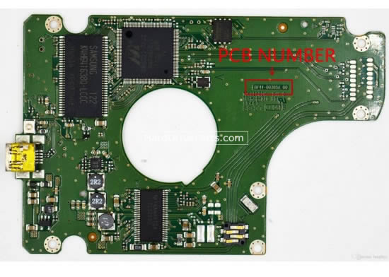 Samsung HN-M101XBB Placa Controladora Disco Duro BF41-00365A