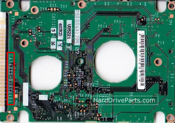 Controladora disco duro fujitsu pcb CA26325-B16104BA