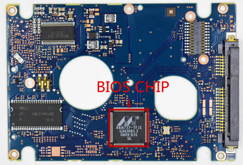 CA26344-B32104BA Placa Logica Disco Duro Fujitsu PCB