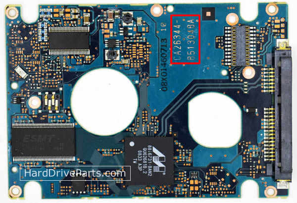 Controladora disco duro fujitsu pcb CA26344-B51304BA