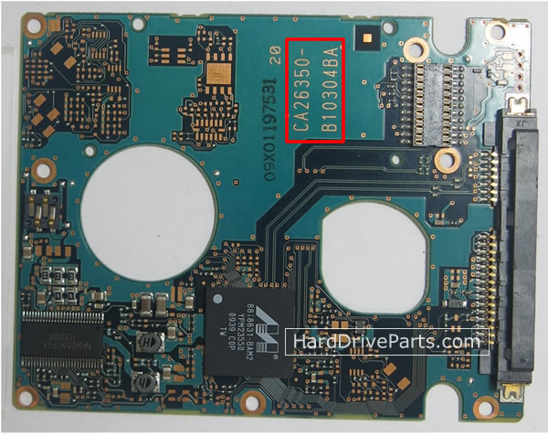 Controladora disco duro fujitsu pcb CA26350-B10304BA