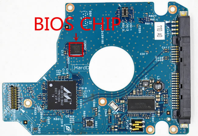 G002439-0A Placa Logica Disco Duro Toshiba PCB