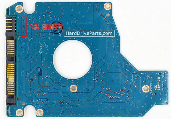 Disque Dur Interne Toshiba MK1665GSX De Rechange - PCB 200432 - État Occasion