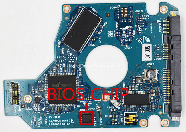 G002706A Placa Logica Disco Duro Toshiba PCB