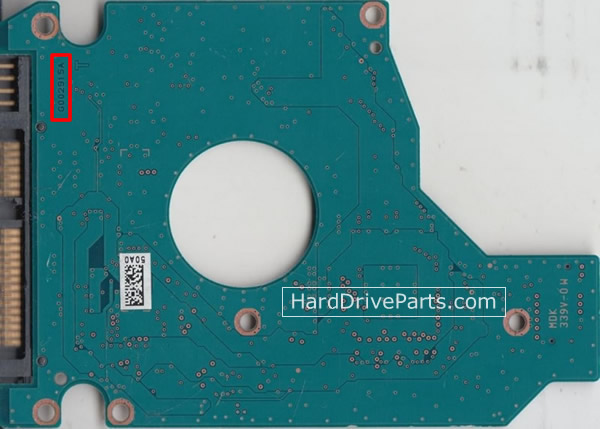 Controladora disco duro toshiba pcb G002915A