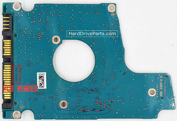 G003138A placa lógica disco duro Toshiba
