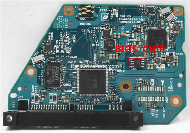 G003220A Placa Logica Disco Duro Toshiba