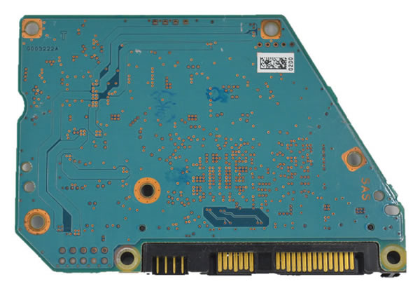 Controladora disco duro toshiba pcb G003222A