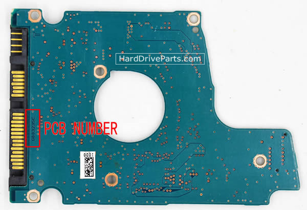 G003235C placa lógica disco duro Toshiba