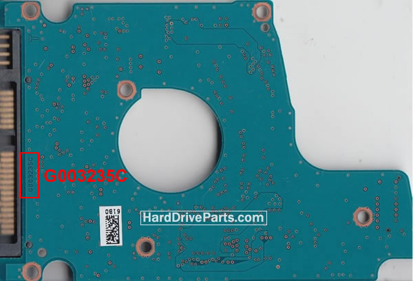 Controladora disco duro toshiba pcb G003235C