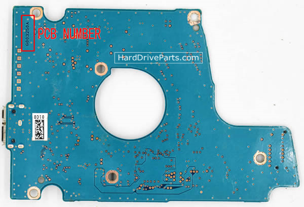 G003250A placa lógica disco duro Toshiba
