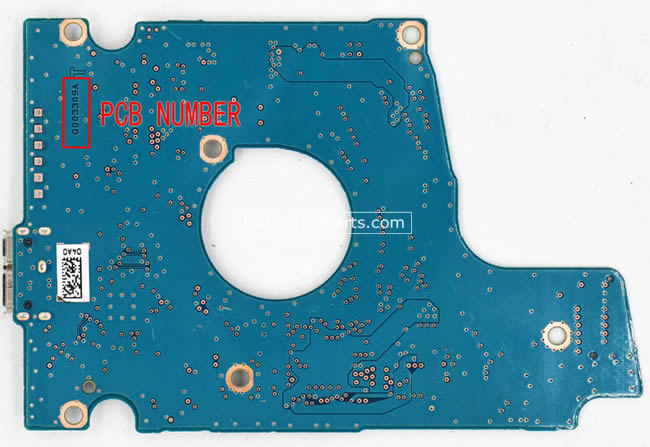 G003309A Placa Logica Disco Duro Toshiba