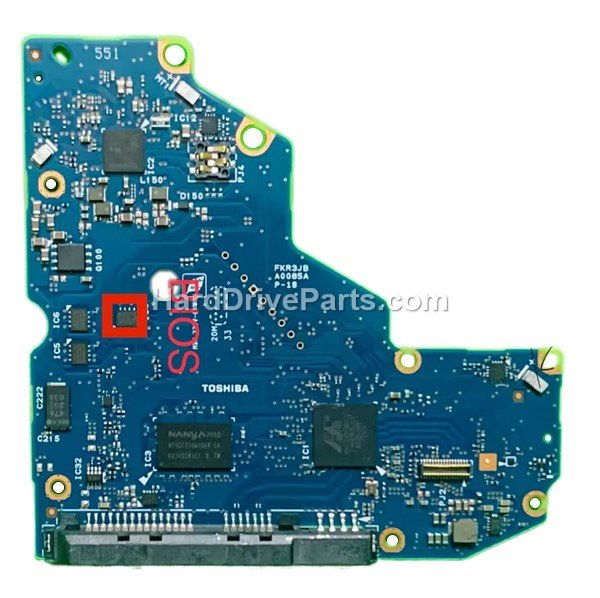 Controladora disco duro toshiba pcb G0085A