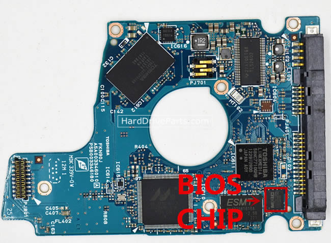 G3346A Placa Logica Disco Duro Toshiba