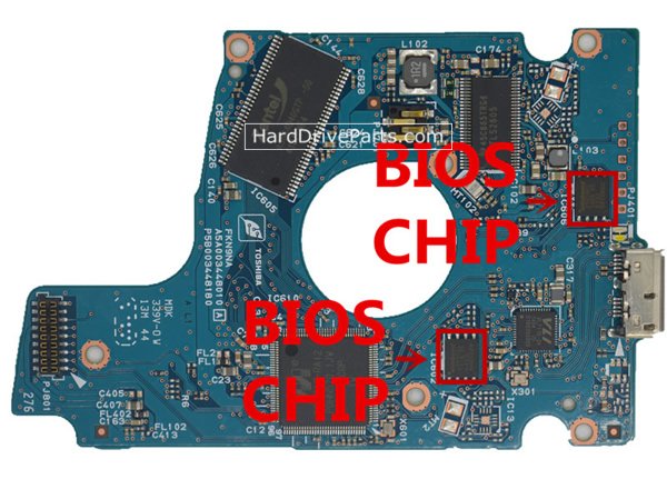 G3448A placa disco duro Toshiba