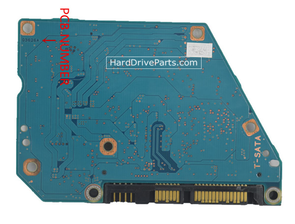 G3626A placa lógica disco duro Toshiba