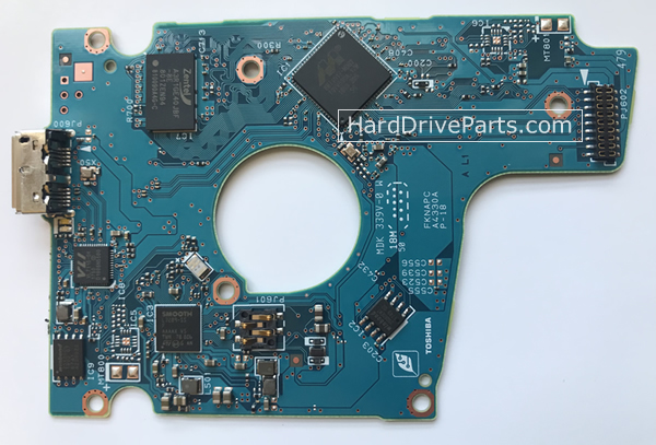 Controladora disco duro toshiba pcb G4330A