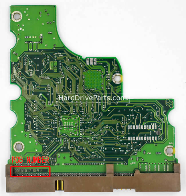 Seagate ST380021A Tarjeta Logica 100151017