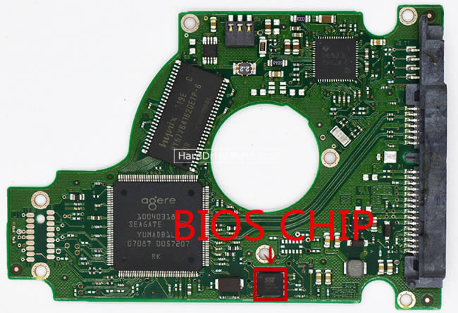 Seagate ST980813AS Tarjeta Logica 100430580